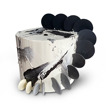 Baking Dude Torte Back 2 Black