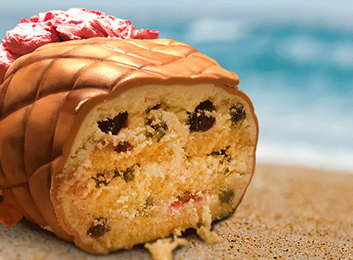 Gelato al Spiaggia Anschnitt