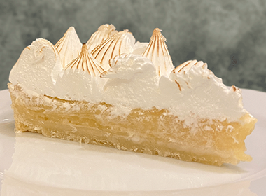 Tarte au citron vert salé