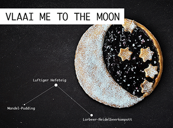 Birne im Marzipan Bett