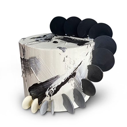 Baking Dude Torte Back 2 Black